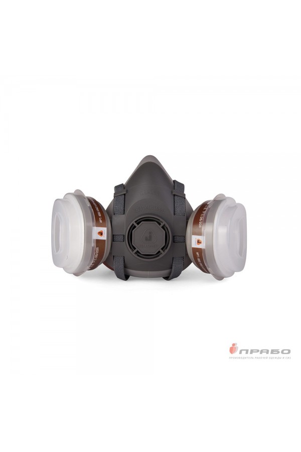 Комплект защиты дыхания J-Set 5500P (полумаска, фильтры, держатели, нитриловые перчатки)