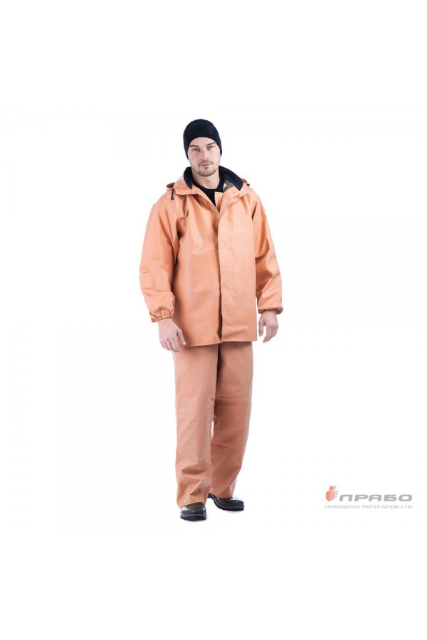 Костюм влагозащитный "Рокон-Букса" оранжевый (куртка и полукомбинезон)