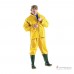 Костюм влагозащитный нейлоновый с ПВХ-покрытием жёлтый (куртка и брюки)