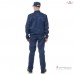 Костюм мужской "Альфа" синий (куртка и брюки) для охранников